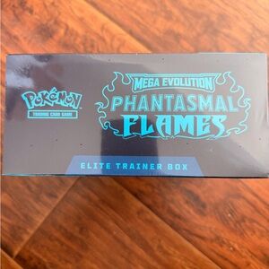 Pokemon Mega Evolution Elite Trainer Box - Black and Blue